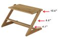 Bamboo Doggy Dining Tray for your Dog's Good Health