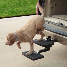 Innovative HitchSTEP Makes Dog Loading & Unloading Easy