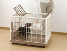 Pet Training Kennel Pen by Richell (SELECT TRAINING PEN SIZE: SMALL 25.4"L X 19.7"W X 22"H)