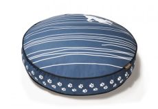 Luxury Dog Beds Artist Collection Handmade for Comfort (SIZE SELECTION: SMALL  27.5" DIA. X 4.5")