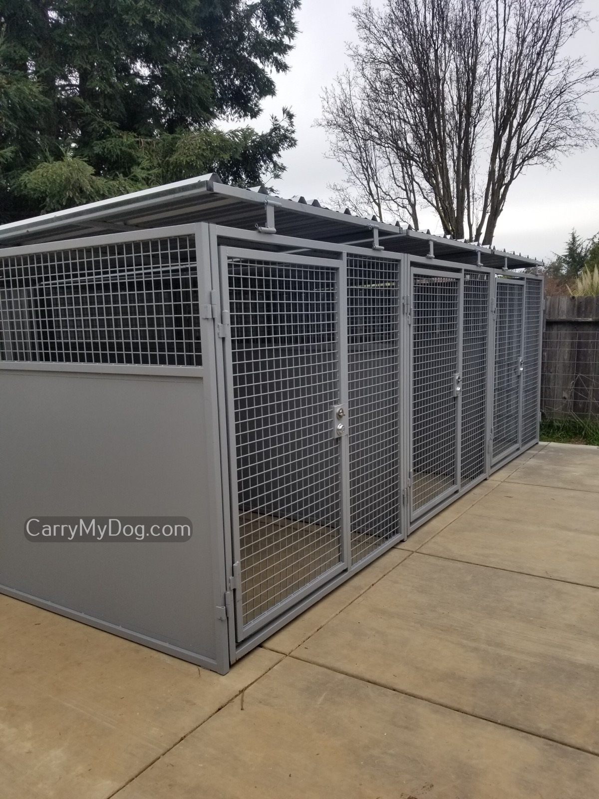 outdoor dog crate