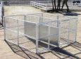 2 Run Dog Kennel 6'x12'x6' Heavy Duty w/Fight Guard Divider