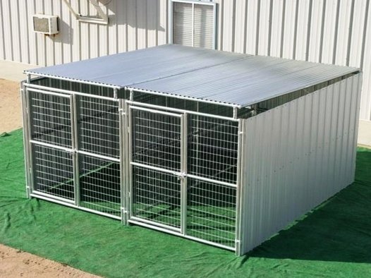 heavy duty metal dog kennel