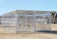Heavy Duty Dog Kennel 2-Run 6'x12'x6' w/Roof