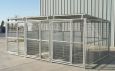 Heavy Duty Outside Dog Kennel 3 Run 5'X10'X6' w/Fight Guard