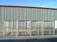 Heavy Duty 4-Run Dog Kennel 5'x10'x6' Steel Construction