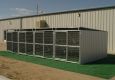 Heavy Duty Dog Kennels 4-Run 6'x12'x6' Shed Row Style Roof Shelter