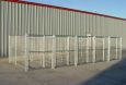5-Run Heavy Duty Dog Kennel 5'x10'x6' Steel Wire Construction