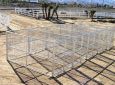 Heavy Duty 5-Run Dog Kennel 6'x12'x6' Steel Construction