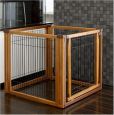 Convertible Elite Pet Gate 4 Panel Dog Pen Room Divider