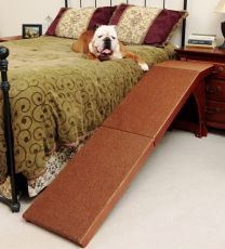 Wood Bedside Dog Ramp - It Just Makes Good Sense!