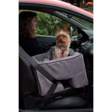 Designer Booster Pet Car Seat Medium w/Micro Suede Cover
