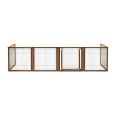 Convertible Elite Pet Gate 6 Panel Dog Pen Room Divider