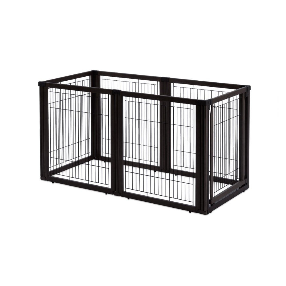 Convertible Elite Pet Gate 6 Panel Dog Pen Room Divider
