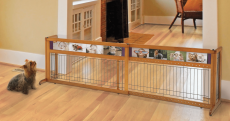 Picture It Here Freestanding Pet Gate by Richell R94972