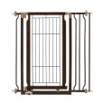 Hands-Free Pressure Mounted Pet Gate Coffee Bean R94903