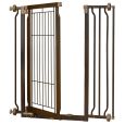 Hands-Free Pressure Mounted Pet Gate Coffee Bean R94903