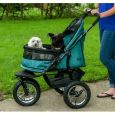 No-Zip Double Pet Stroller - The Ultimate in Design and Comfort