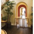 Premium Plus Freestanding Pet Gate with Door Richell R94193