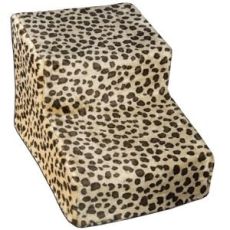 2 Step Pet Stairs with Removable Cover for Good Dog Health