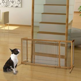 TakÃ© Freestanding Pet Gate Coffee Bean Bamboo R94180