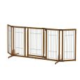 Premium Plus Pet Gate with Door Extra Wide R94904