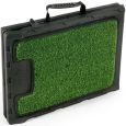 Natural-Stepâ„¢ Pet Ramp with Poly Grass for Dog Comfort