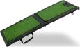 Natural-Step™ Pet Ramp with Poly Grass for Dog Comfort