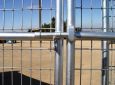 Dog Kennel Heavy Duty 3-Run 6'x12'x6' 3 Sides / Roof
