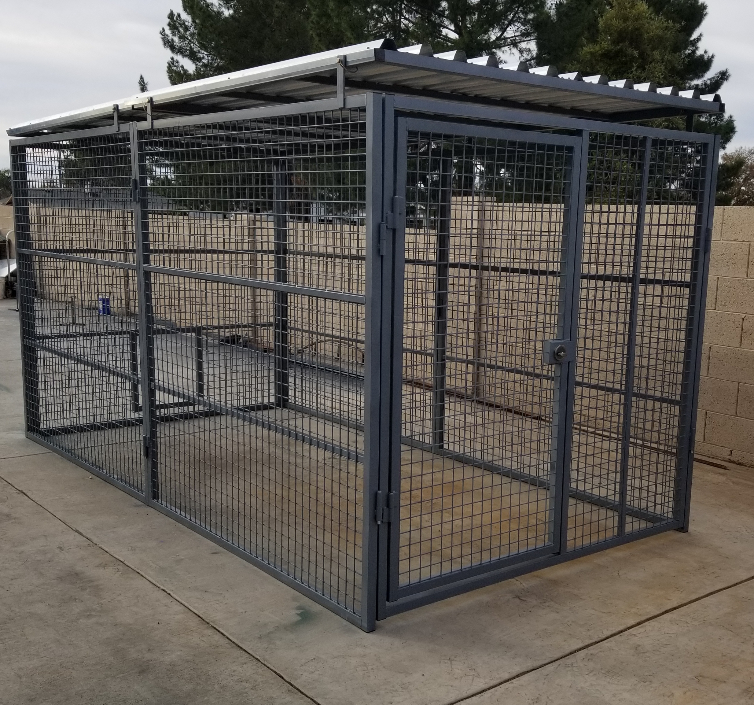 used outside dog kennels