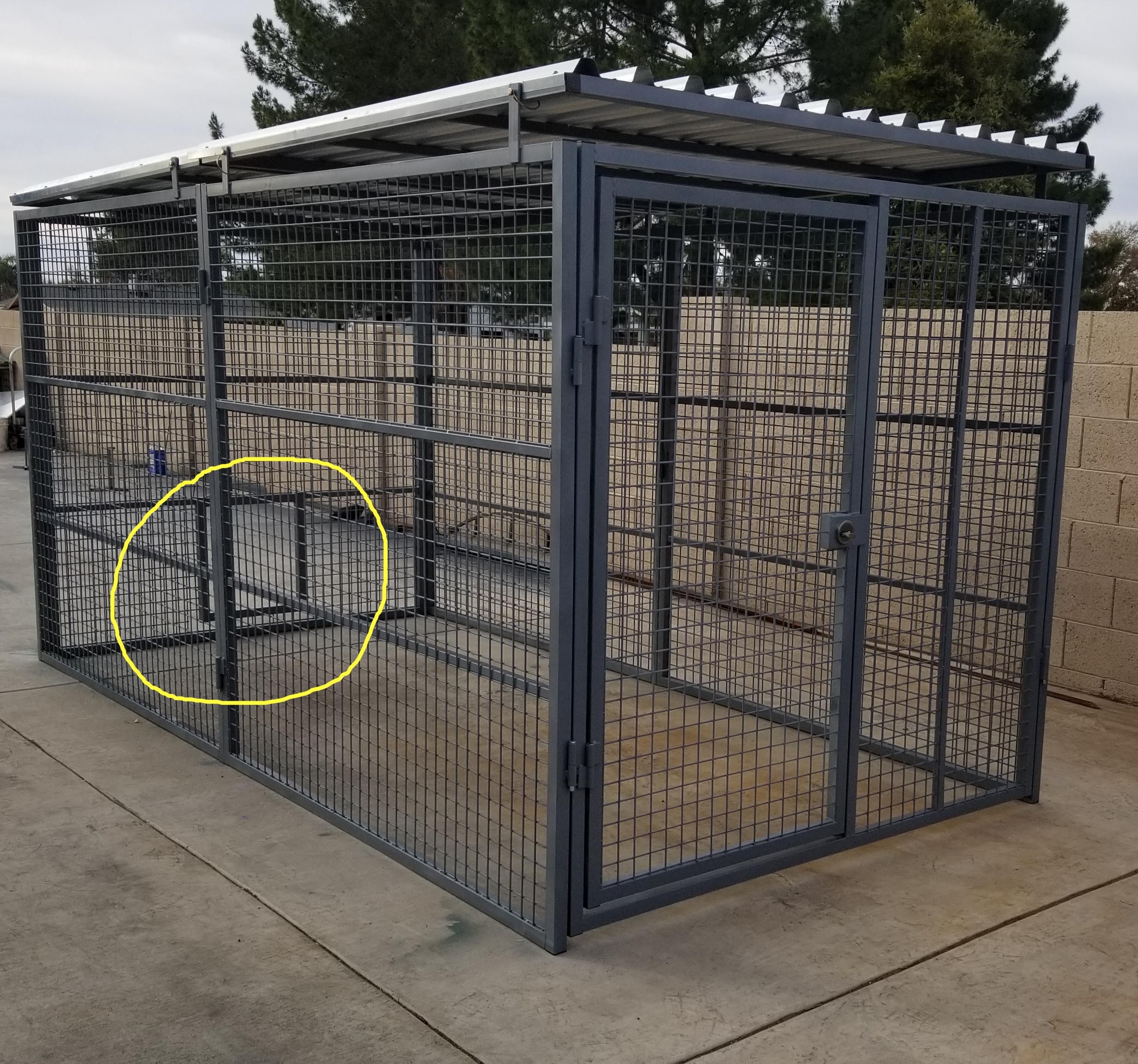 extra large dog run