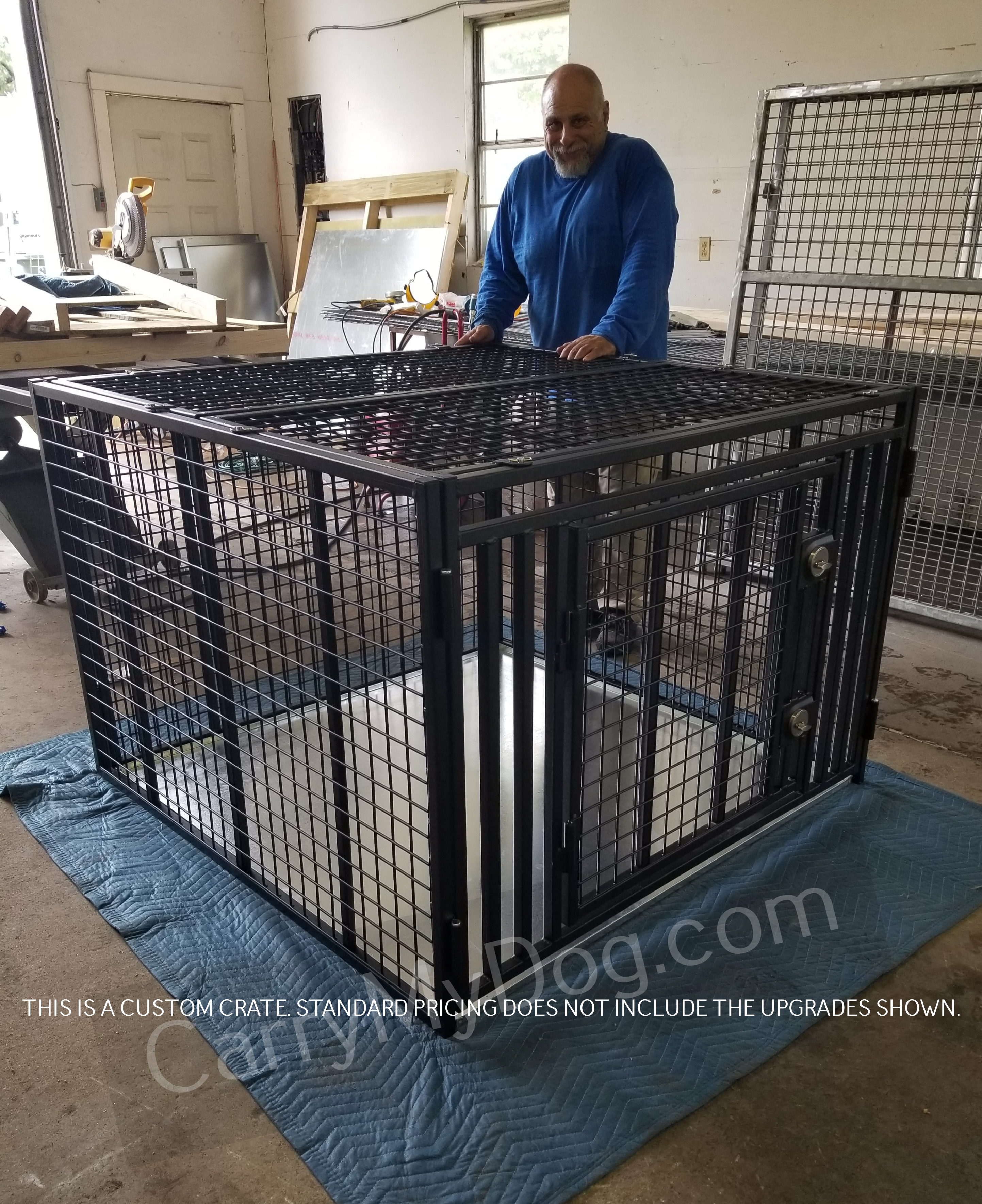 Giant Large Heavy Duty Dog crate by Xtreme dog crates