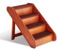 Deluxe PupSTEP Wood Stairs for good Dog Health by Solvit