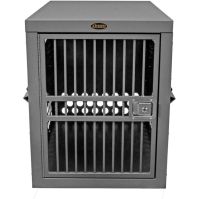 Strong Aluminum Dog Crates by Zinger Deluxe Series (SELECT ZINGER CRATE SIZE: Deluxe 3000 - Airline Approved 10-AR3000-1-FD)
