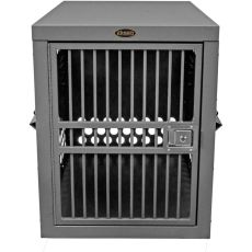 Strong Aluminum Dog Crates by Zinger Deluxe Series (SELECT ZINGER CRATE SIZE: Deluxe 3000 - Airline Approved 10-AR3000-1-FD)