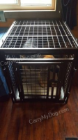 Giant Heavy Duty Dog Crate Escape Proof Indestructible Steel (SELECT GIANT CRATE SIZE: 48 X 34 X 36H    MAXI LARGE GIANT)