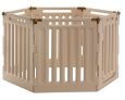 Indoor Outdoor Pet Gate & Pet Pen by Richell R94191 & 2