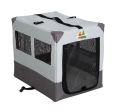 Canine Camper Sportable Gray Soft Crate by Midwest