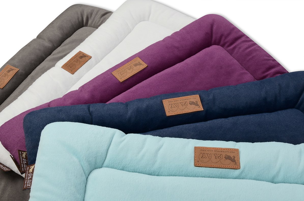 Purple pebble dog beds shop