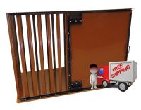 STRONGEST HEAVY DUTY DOG CRATE FOR HOME OR SUV (SIZE SELECTION (Internal Dimensions): X-SMALL SIDE ENTRY 24 X 15 X 14"H)
