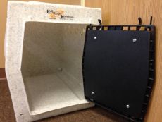 Door Covers for Ruff Tough Dog Kennels (SELECT DOOR COVER SIZE: MEDIUM)