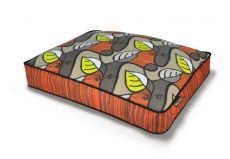 Luxury Rectangular Designer Dog Beds The Original Collection (CHOOSE DESIGNER BED SIZE: SMALL  28â€ x 20â€ x 4â€)
