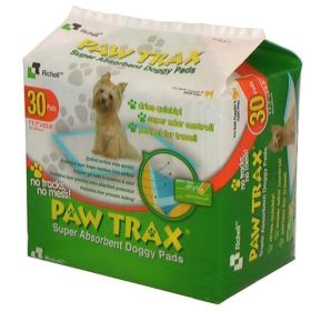 Paw Trax Pet Training Pads 30 Count White Richell R94541 (SELECT PAD QUANTITY: 30 COUNT  R94541)