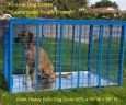 Giant Heavy Duty Dog Crate Escape Proof Indestructible Steel