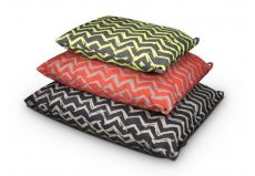 Designer Outdoor Dog Beds Waterproof certified UV-resistant (SELECT OUTDOOR BED SIZE: SMALL  28" X 20.5" X 8")