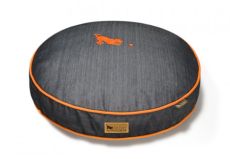 Luxury Round Designer Dog Beds are Stylish and Eco Friendly (BED SIZE SELECTION: SMALL)